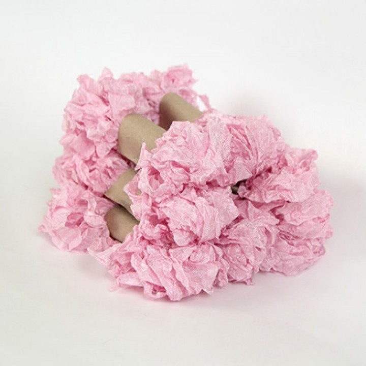 Шэбби лента - Розовый тюльпан
