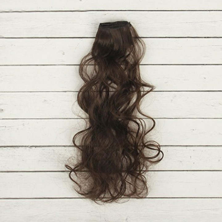 Волосы для кукол "Кудри-капучино", 40 см.