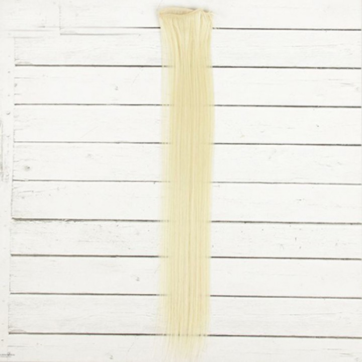 Волосы для кукол Прямые-липовый мёд, 40 см.