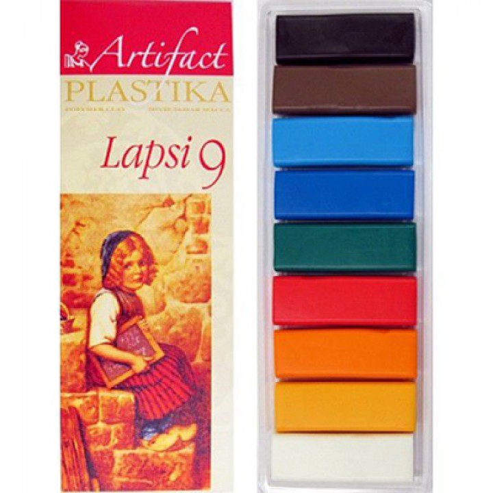 Набор пластики Artifact LAPSI 9 цветов