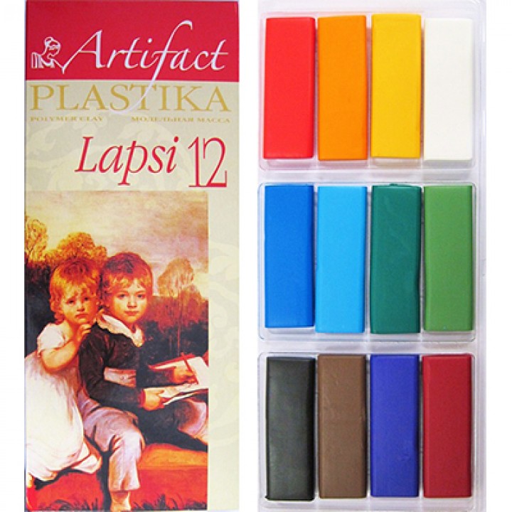 Набор пластики Artifact LAPSI 12 цветов