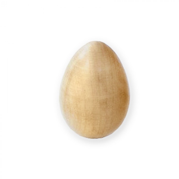 Деревянное яйцо большое 15 см.
