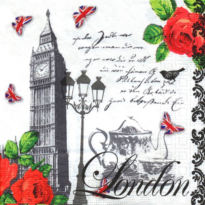 Лондон и цветы