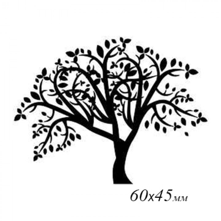 Штамп «Дерево 57»