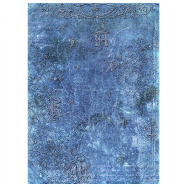 Дизайнерская бумага "Голубой пергамент"