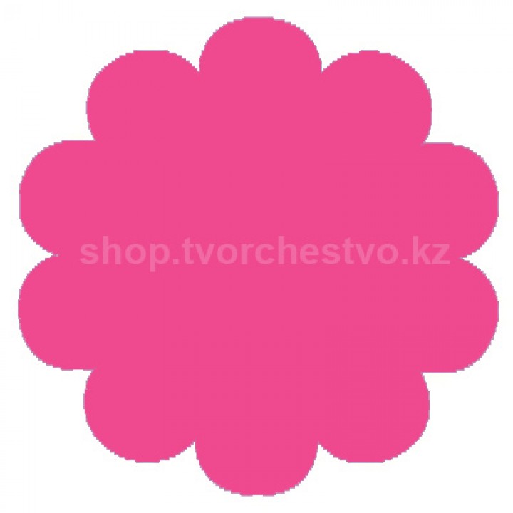 Зефирный фоамиран, розовая петунья