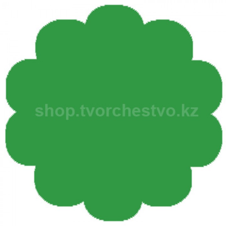 Зефирный фоамиран, травяной зеленый