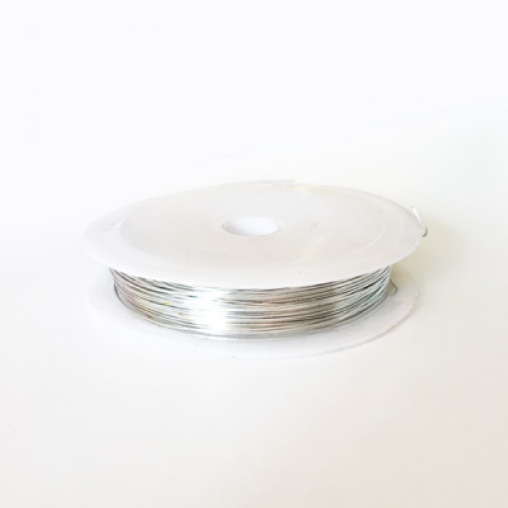 Ювелирная проволка серебро, 0,5 мм. 10м.