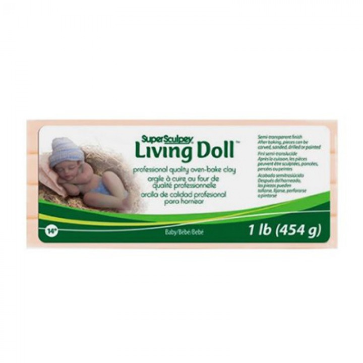 Sculpey Living Doll Baby 454 гр.
