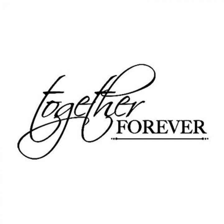 Штамп "Together forever"