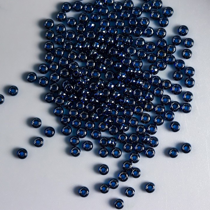 Бисер Preciosa, темно-синий, 5г, 10/0 (66100)