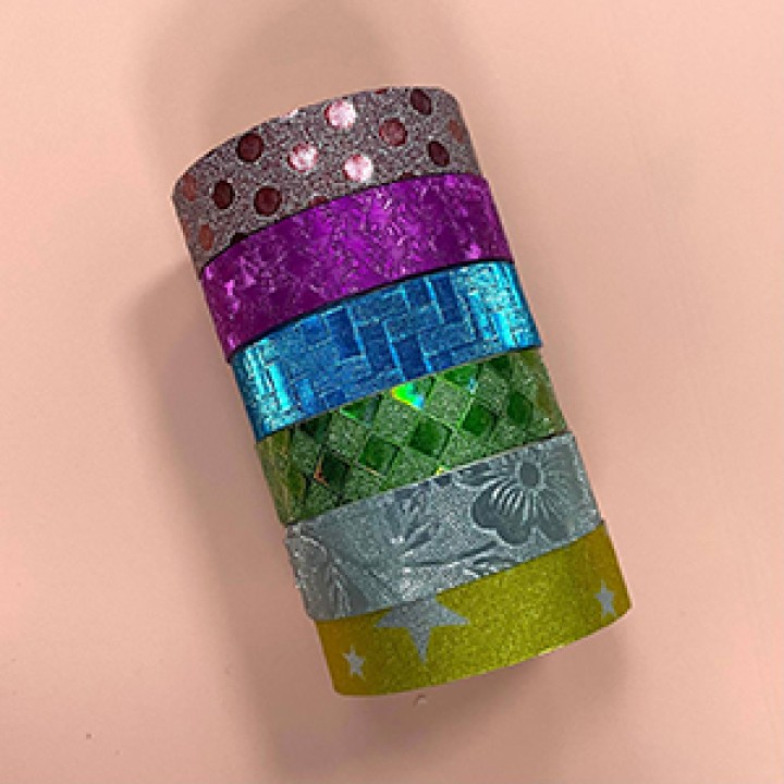 Декоративный скотч 6шт