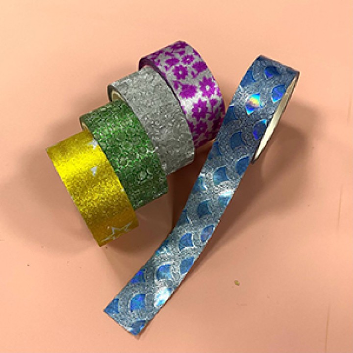 Декоративный скотч 5шт