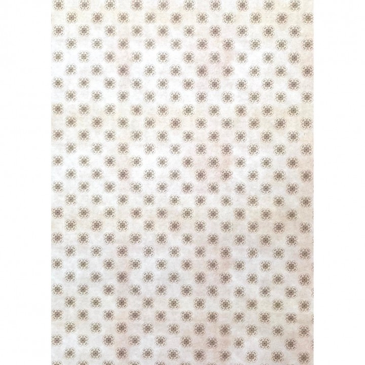 Декупажная бумага "Плетёные ромашки", формат А3.