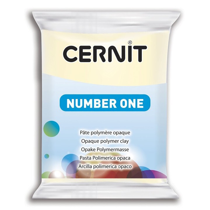 Полимерная глина CERNIT Number One, 56гр, цвет белый