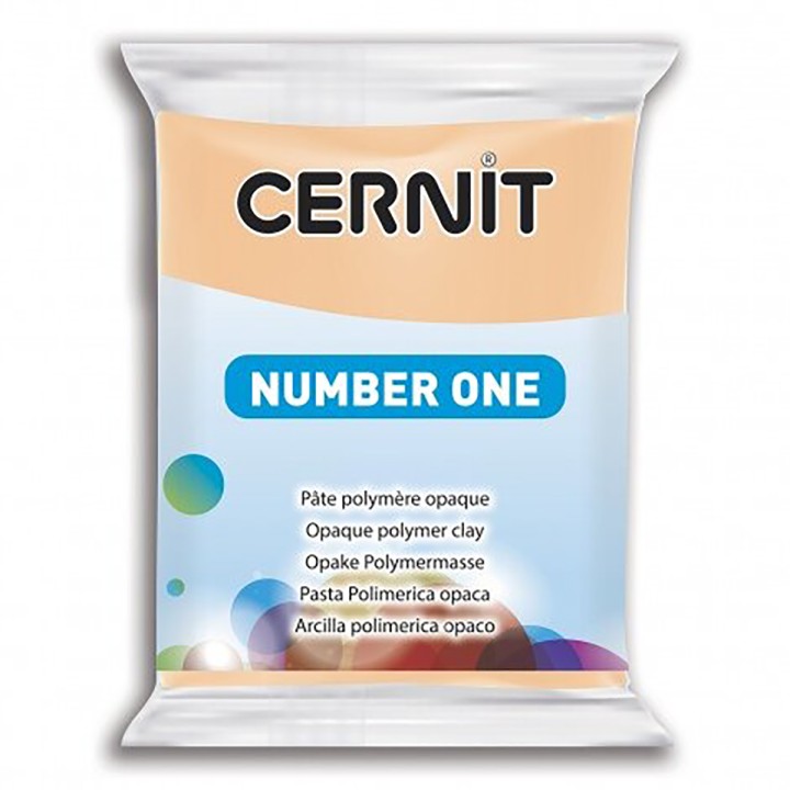 Полимерная глина CERNIT Number One, 56гр, цвет персиковый