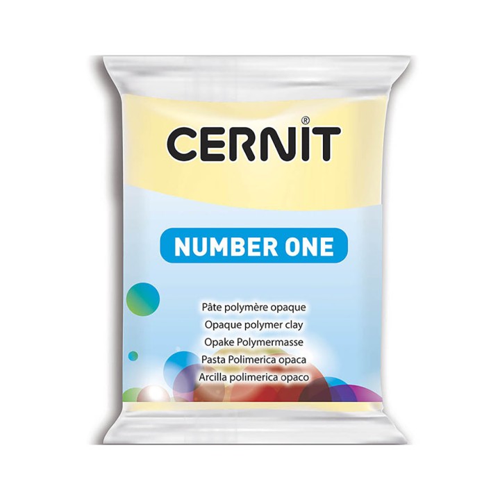 Полимерная глина CERNIT Number One, 56гр, цвет ванильный