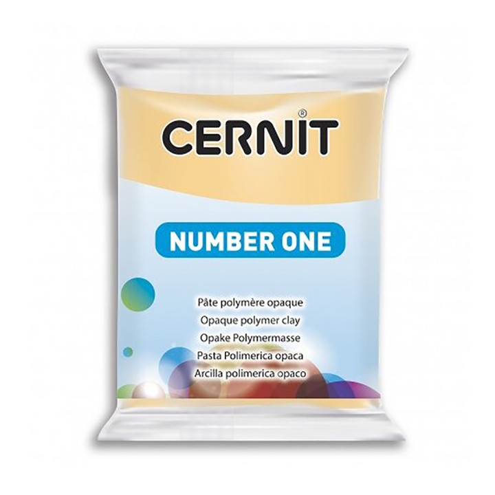 Полимерная глина CERNIT Number One, 56гр, цвет капкейк