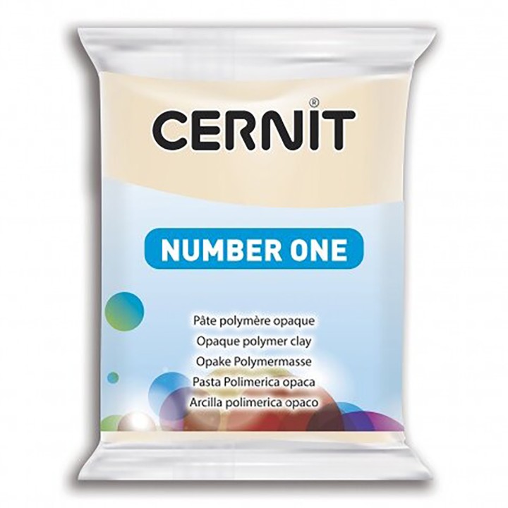 Полимерная глина CERNIT Number One, 56гр, цвет сахара