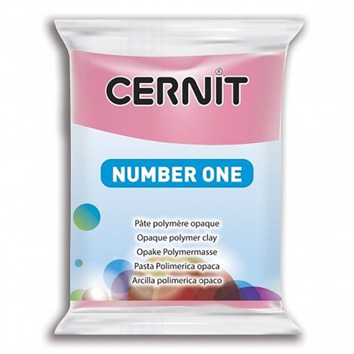 Полимерная глина CERNIT Number One, 56гр, фуксия