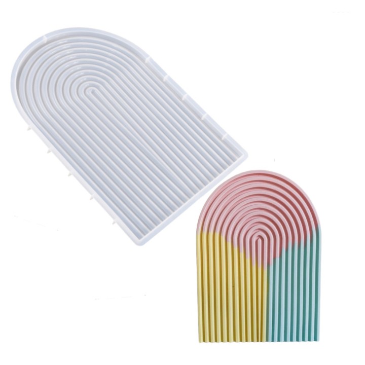 Молд для свечей - арка 20х13см.