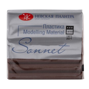Пластика Sonnet, шоколад брус 56 гр.