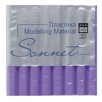 Пластика Sonnet, фиолетовый светлый брус 56 гр.