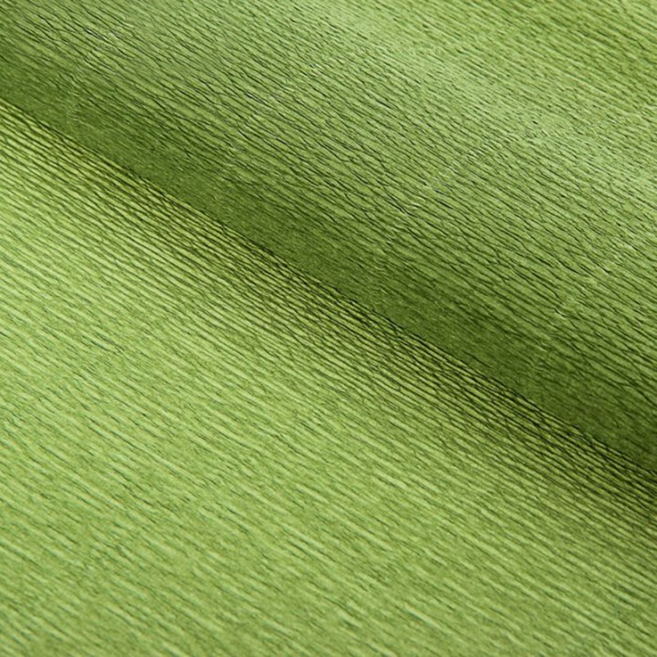 Крепбумага из Италии, зелёный шалфей