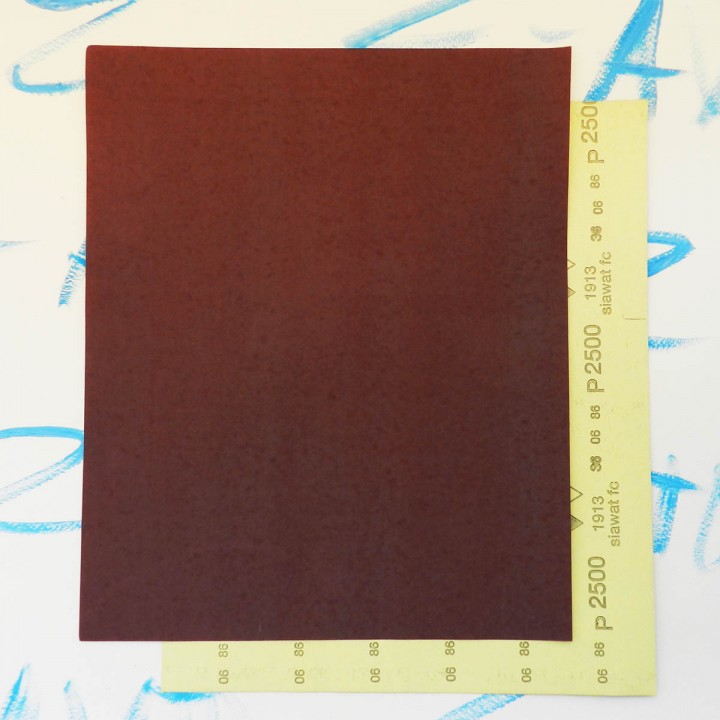 Наждачная бумага бархатная шлифовка Р2500, 28х23 см.