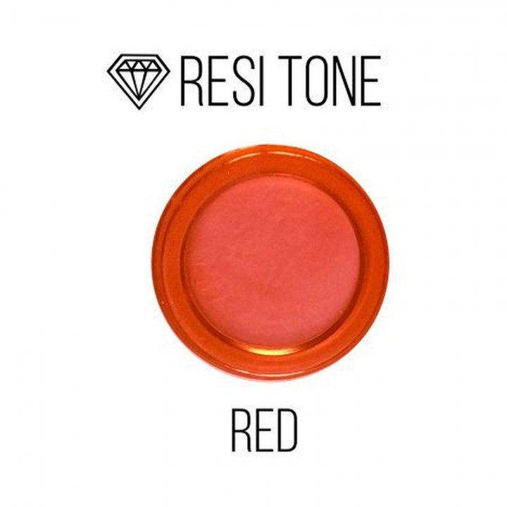 Прозрачный тонер ResiTone, красный, 10мл.