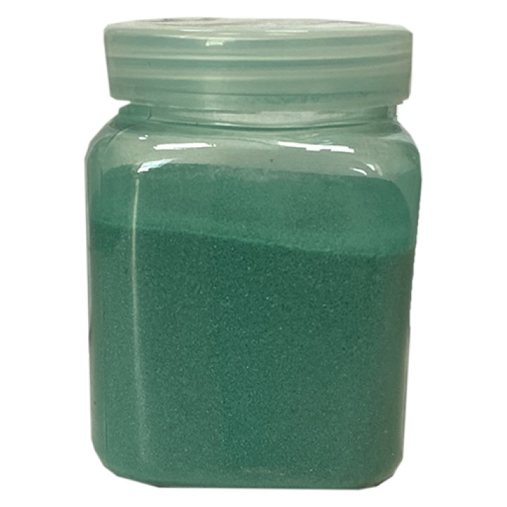 Песок цветной в бутылке, аквамарин, 240 гр.