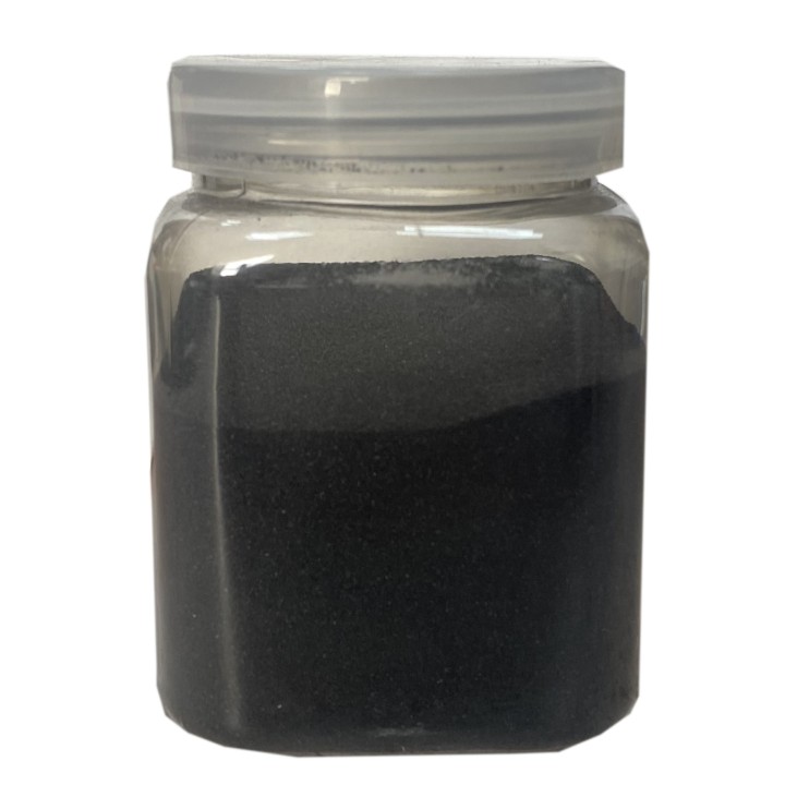 Песок цветной в бутылке, черный, 240 гр.