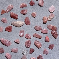 Камни галтованные Розовый кварц 7-9мм. 100гр. Второй