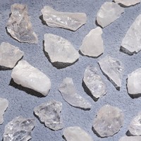Камни кристаллы Белый кварц 1-2см. 100гр.