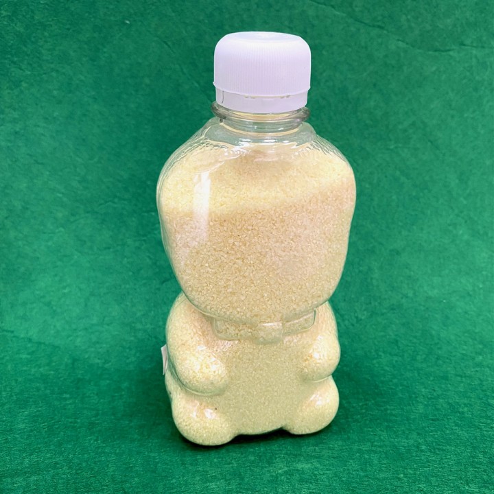 Песок цветной в бутылках, бледно-желтый 500 гр..