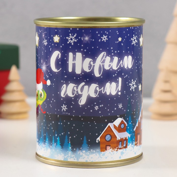 Носки в банке - С новым годом, женские